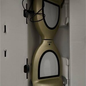 Gold VR Headset with Black Accents